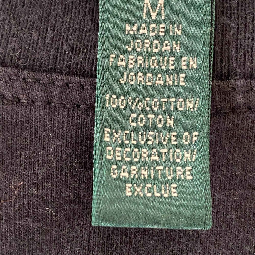 Lauren Active Ralph Lauren Top  Women’s Medium Cotton Stipend Pullover W/Logo - Picture 8 of 11